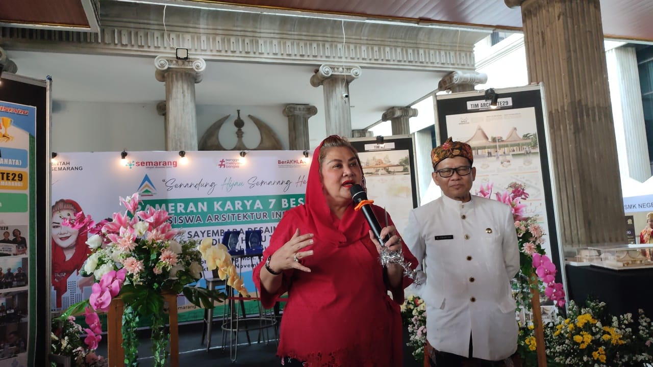 Distaru Kota Semarang Pamerkan Desain Pemenang Lomba Bangunan Gedung Hijau