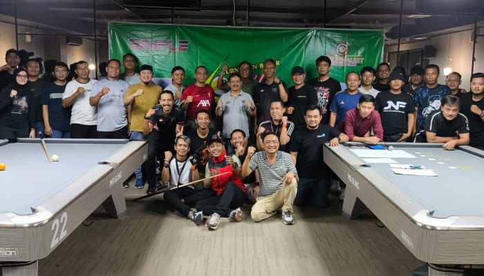 Turnamen Biliar Antar Media Se-Jawa Tengah, JBC Semarang Gali Potensi Atlet Jurnalis