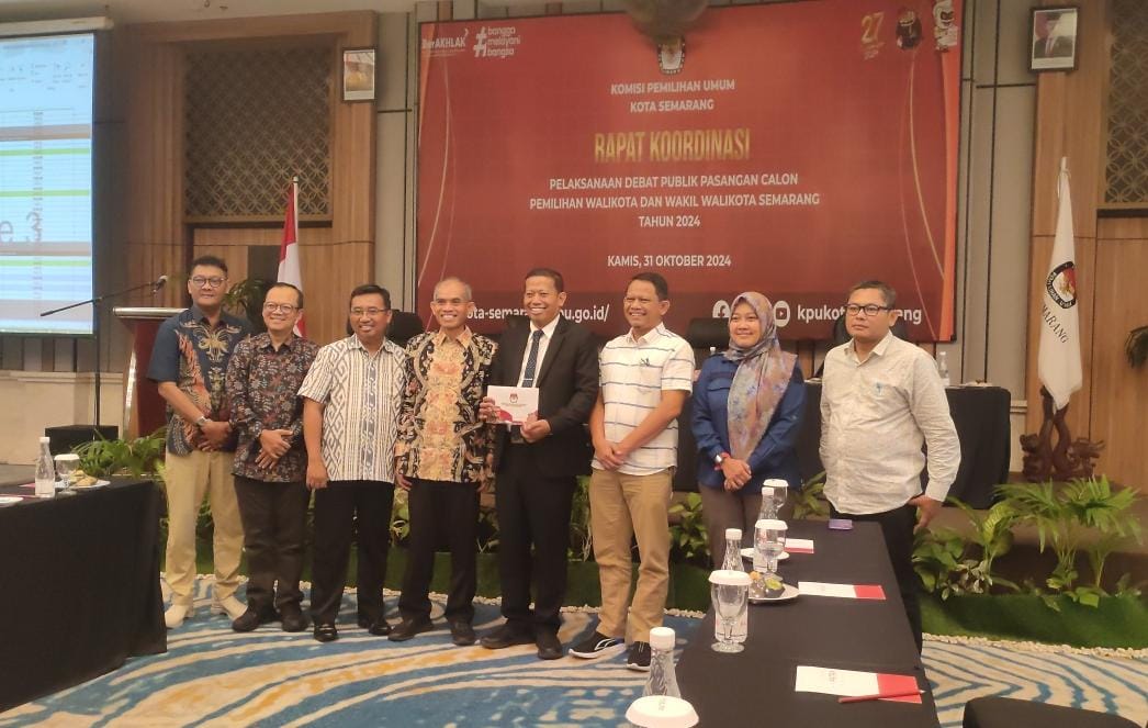Debat Pertama Pilwalkot Semarang Dilaksanakan 1 November 2024, Berikut Lima Panelisnya