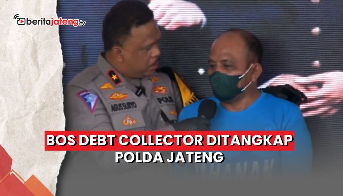 Video Bos Debt Collector Ditangkap Polda Jateng