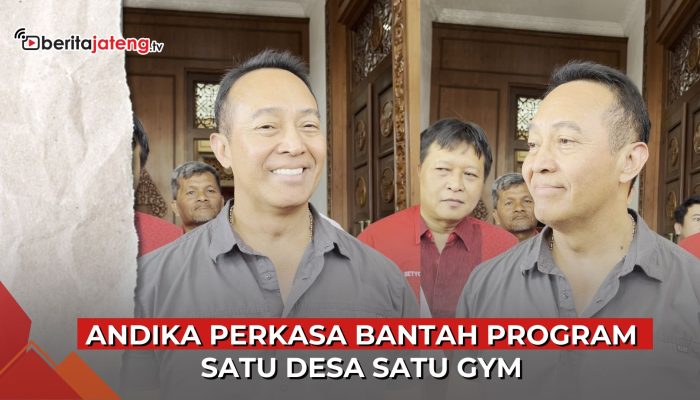 Video Andika Perkasa Bantah Program Jateng Bugar, Satu Desa Satu Gym