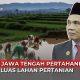 luas lahan pertanian Jawa Tengah