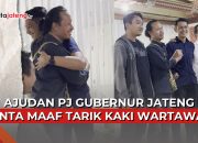 Video Tarik Kaki Wartawan Hingga Terjengkang, Ajudan Nana Sudjana Minta Maaf