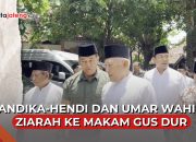 Video Andika-Hendi dan Umar Wahid Ziarah ke Makam Gus Dur