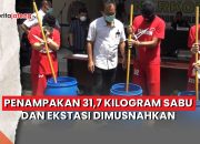 pemusnahan sabu semarang