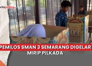 Video Pemilos SMAN 3 Semarang Digelar Mirip Pilkada