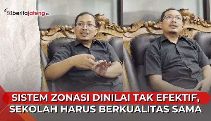 Video Sistem Zonasi Dinilai Tak Efektif, Sekolah Harus Berkualitas Sama