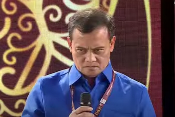Ahmad Luthfi dalam debat Pilgub Jateng 2024. (YouTube/beritajatengtv channel)