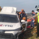 Kecelakaan kru TvOne di Tol Batang-Pemalang pada Kamis, 31 Oktober 2024. (ant)
