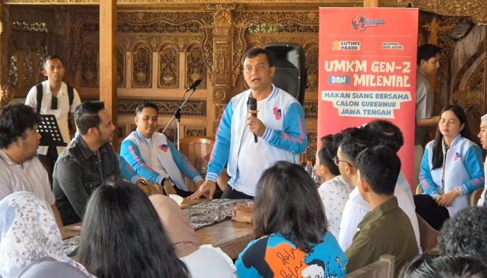 Cagub Ahmad Luthfi Bakal Terbitkan Kartu Zilenial, Diskon Internet Hingga Kopi untuk Gen Z