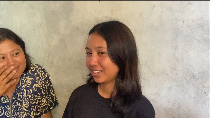 Naomi Daviola Setyanie, siswi Semarang yang sempat hilang di Gunung Slamet