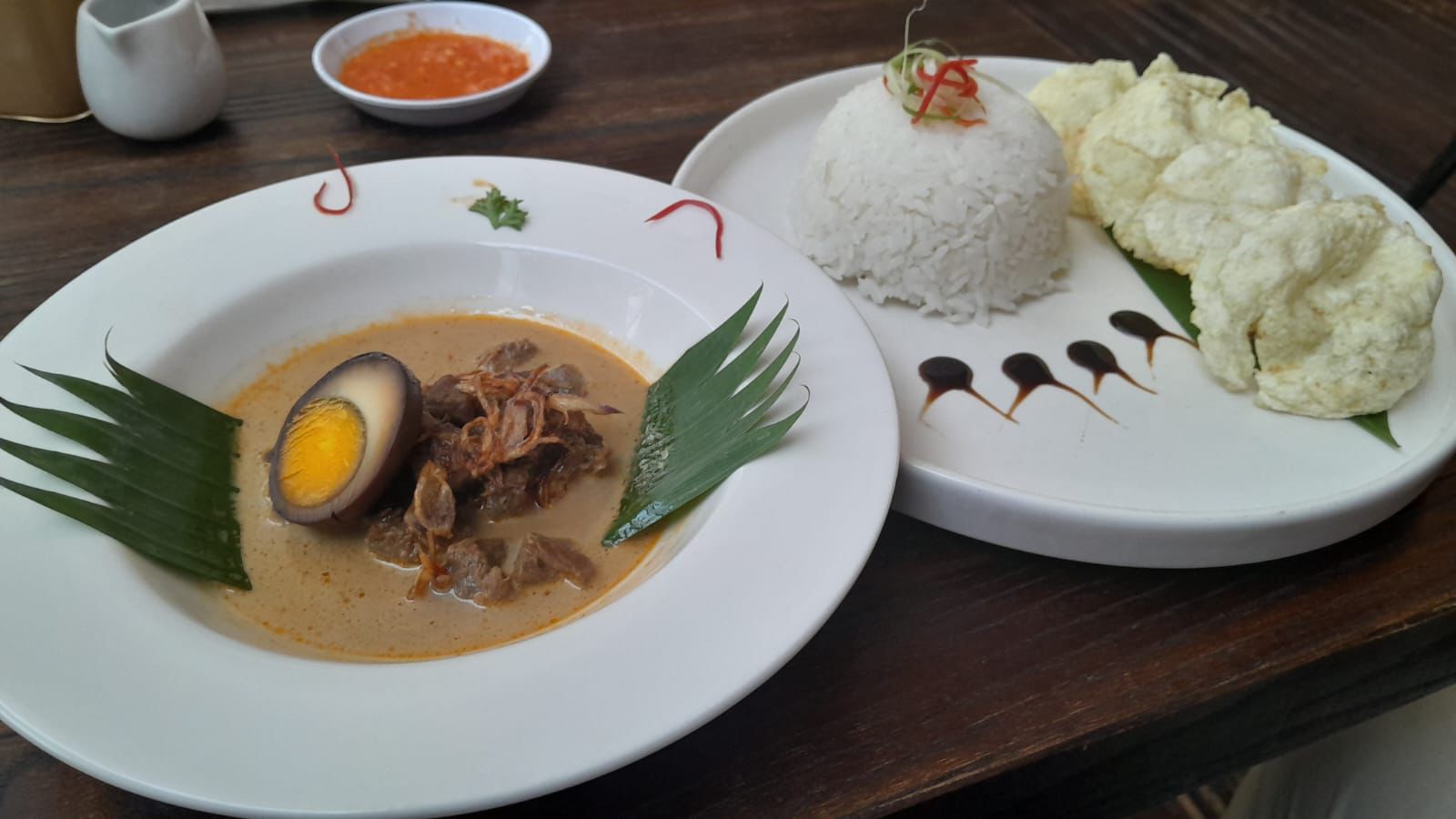 menu hotel @HOM Semarang, Nasi Gandul Khas Pati.