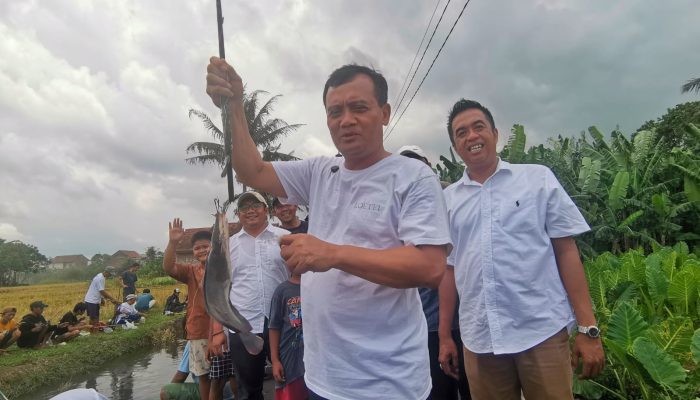 Unik, Cagub Nomor 2 Ahmad Luthfi Dukung Program Makan Bergizi Gratis Prabowo-Gibran Lewat Lomba Mancing
