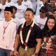 Koordinator Relawan Tekadh Membara, Gus Boby (kiri) dan Andika Perkasa (tengah)