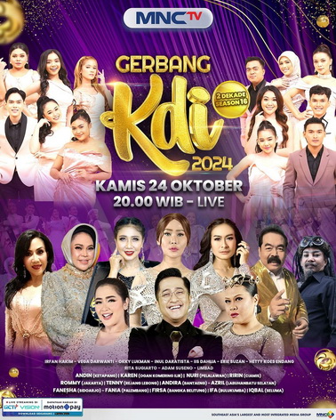 Kontes Dangdut Indonesia (KDI) 2024 di MNCTV. (Dok)