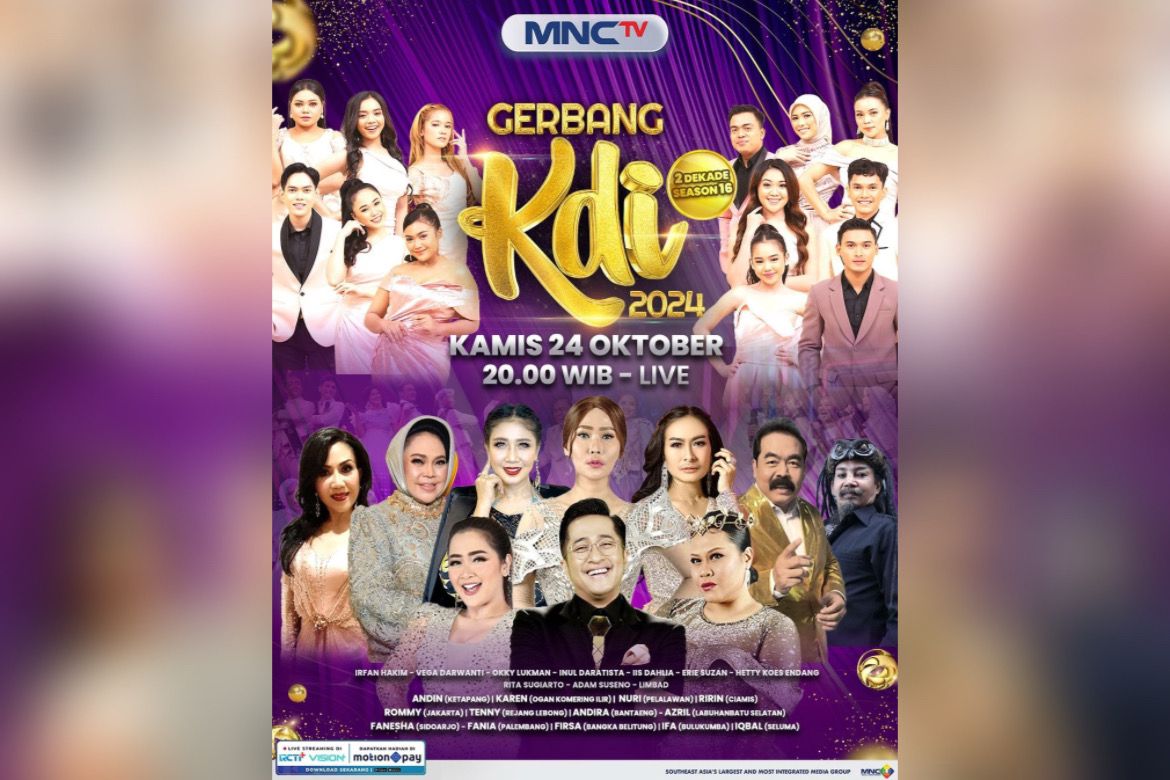 Kontes Dangdut Indonesia (KDI) 2024 di MNCTV. (Dok)