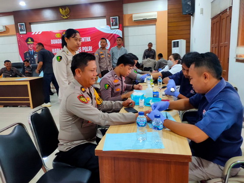 kegiatan donor darah Blora