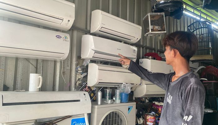 Semarang Sumuk Pol Lur! Servis AC Panggilan Kebanjiran Order, Sehari Bisa 7 Lokasi