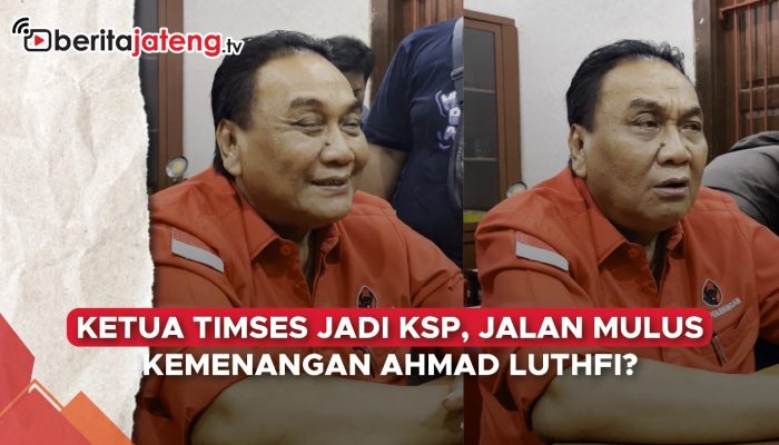 Video Ketua Timses Luthfi-Yasin jadi KSP, Jalan Mulus Kemenangan?