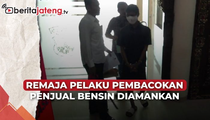 Video Remaja Pelaku Pembacokan Penjual Bensin Diamankan
