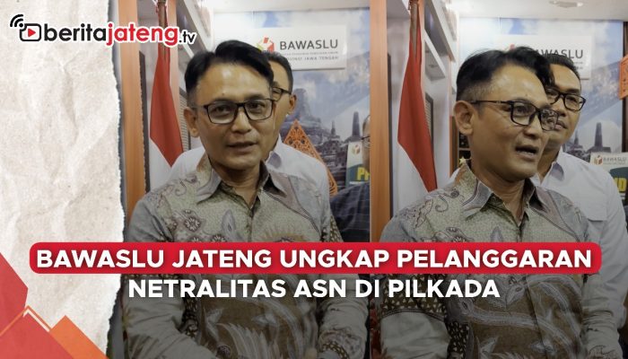 Video Bawaslu Jateng Ungkap Pelanggaran Netralitas ASN di Pilkada