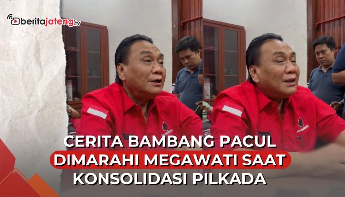 Video Cerita Bambang Pacul Dimarahi Megawati saat Konsolidasi Pilkada