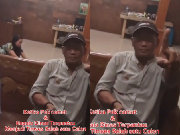 viral video asn diduga dukung paslon pilkada