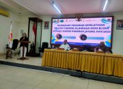 Tri Yuli Setyowati Plt Bupati Blora saat membuka acara workshop kepelatihan pelatih cabang olahraga KONI Blora. (Heri/beritajateng.tv)