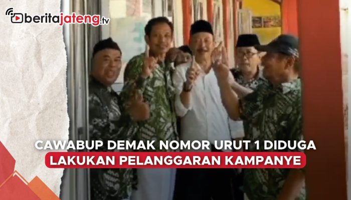 Video Bawaslu Soroti Cabup Demak Diduga Kampanye di Sekolah