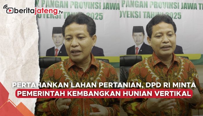 Video Pertahankan Lahan Pertanian, DPD RI Minta Pemerintah Kembangkan Hunian Vertikal