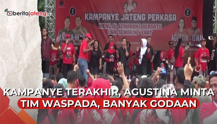 Video Kampanye Terakhir Agustin-Iswar, Minta Tim Waspada Godaan