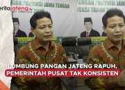 Video Lumbung Pangan Jateng Rapuh, Pemerintah Pusat Tak Konsisten