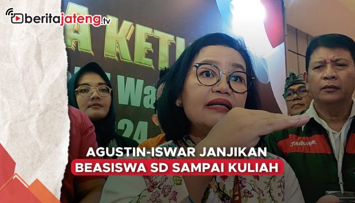 Video Agustin-Iswar Janjikan Beasiswa SD sampai Kuliah