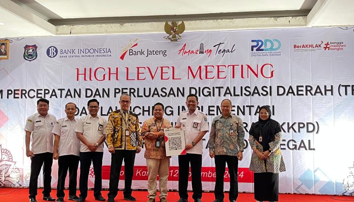 Dukung Upaya Digitalisasi, Bank Jateng Bersama Pemkot Tegal Luncurkan Kartu Kredit Pemerintah