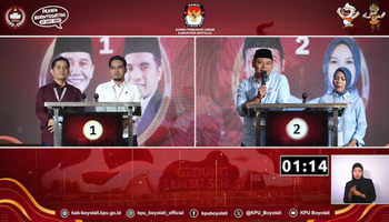 Debat Pilbup Boyolali 2024: Marsono-Saiful Soroti Kualitas SDM, Agus-Dwi Singgung Reformasi Birokrasi