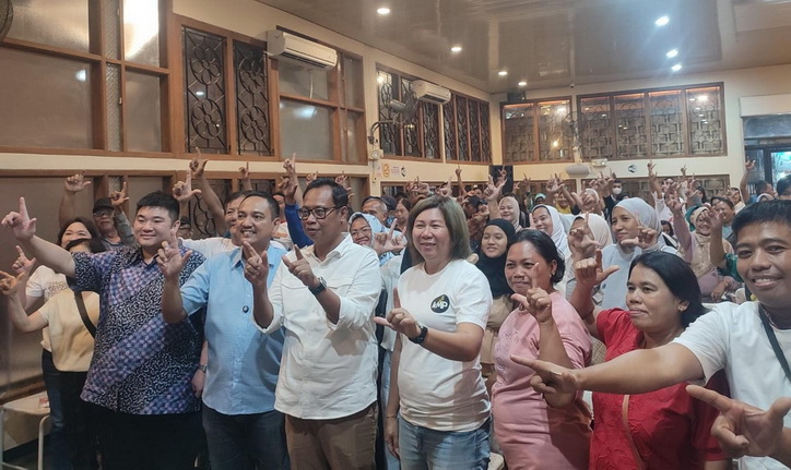Yoyok-Joss Dapat Dukungan dari Kerabat Melly Pangestu di Pilwalkot Semarang
