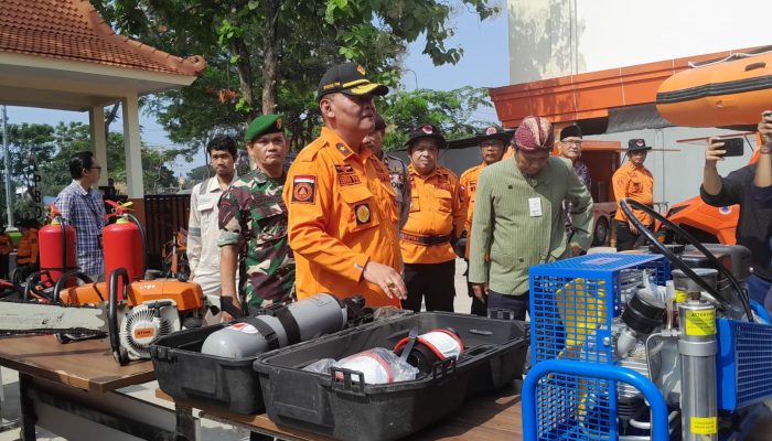 BPBD Kota Semarang Gelar Apel Kesiapsiagaan Hadapi Musim Hujan dan Potensi Gempa Megathrus