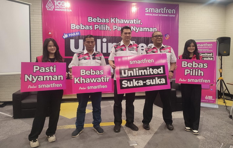 Smartfren Luncurkan Paket Unlimited Suka-Suka: Internetan Bebas Khawatir dan Nyaman