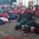 Sujud Syukur Warnai Kemenangan Agustin-Iswar Usai Hitung Cepat Pilwalkot Semarang