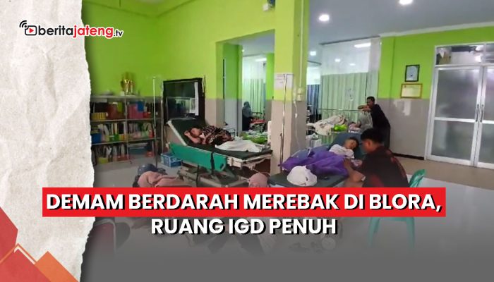 Video Demam Berdarah Merebak di Blora, Ruang IGD Penuh