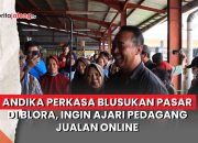 Video Andika Perkasa Blusukan Pasar di Blora, Ingin Ajari Pedagang Jualan Online