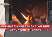 Video Gudang Tinner Pangkalan Truk Genuksari Terbakar