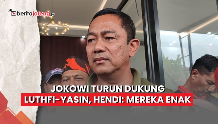 Video Jokowi Kampanye Luthfi-Yasin, Hendi: Mereka Enak