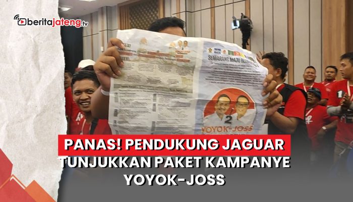 Video Panas! Pendukung Jaguar Tunjukkan Paket Kampanye Yoyok-Joss