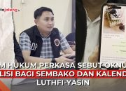 Video Tim Hukum Perkasa Sebut Oknum Polisi Bagi Sembako dan Kalender Luthfi-Yasin