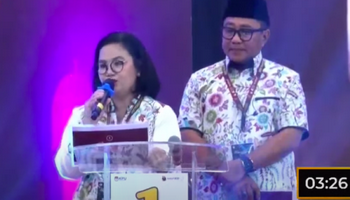 Momen Adu Argumen soal Pendidikan Gratis Milik Yoyok-Joss, Agustina: Hanya untuk SD dan SMP Saja?