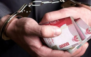 Ilustrasi penggelapan uang. (ant)