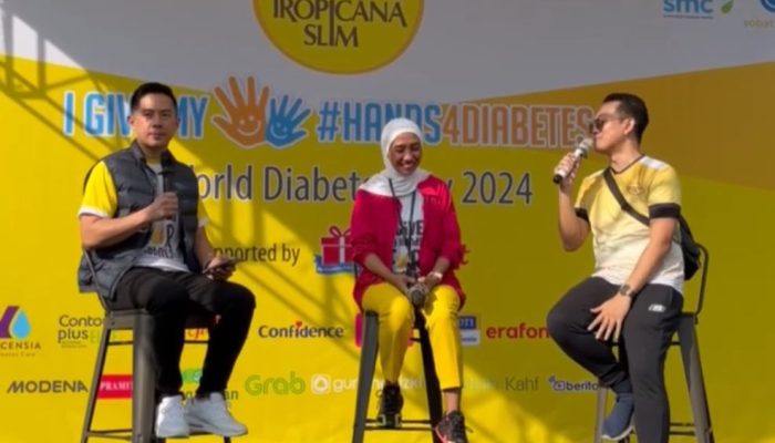 Rayakan HUT ke-50, Tropicana Slim Gelar Kampanye Anti Diabetes di Kota Semarang