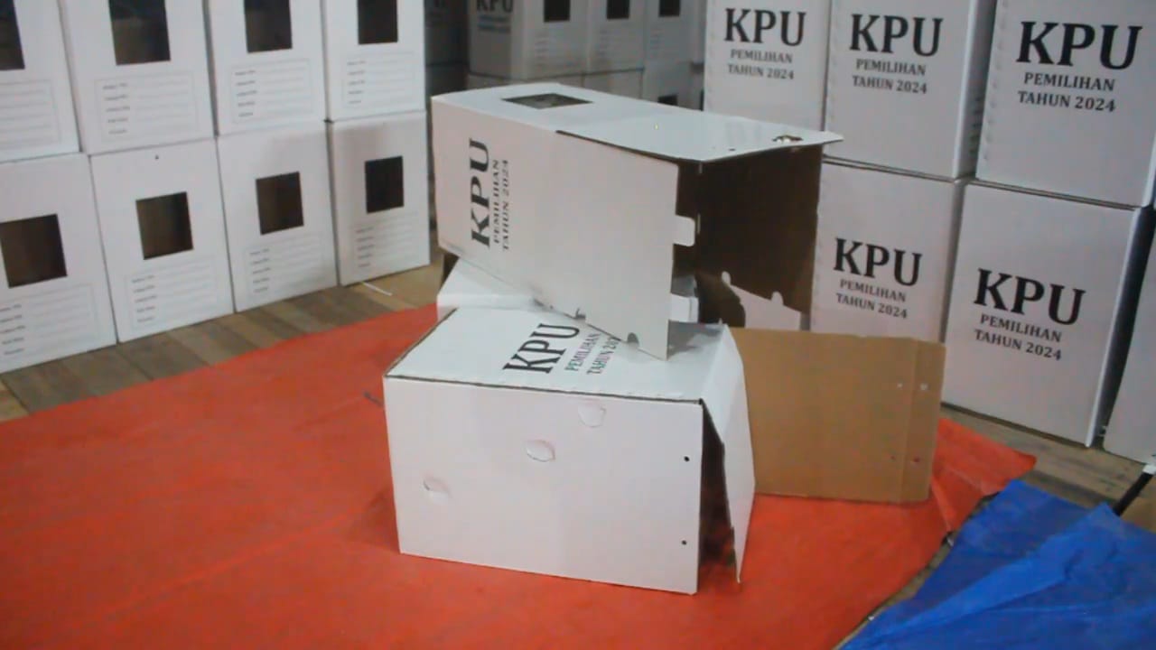 kotak suara rusak