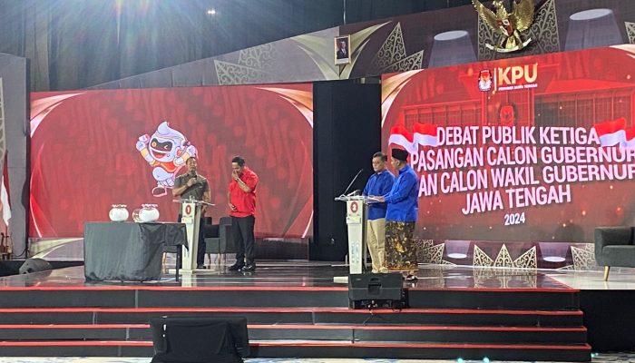 Debat Terakhir Pilgub Jawa Tengah 2024, Kedua Paslon Mantap Sampaikan Visi Misi